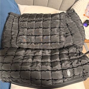 Black Free People Movement Quilted Shoulder Bag - NEW